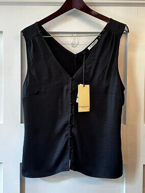 🖤✨ Scotch & Soda Amsterdam Sleeveless Blouse • Size Large •